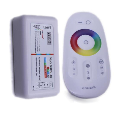Stabiele Draadloze RGBW van hoofd 12V 2.4G Controlemechanisme With Touch Screen