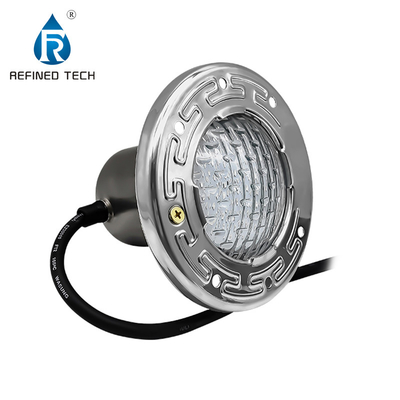Multicolor roestvrij staal LED SPA licht, 120V RGB LED zwembad lamp